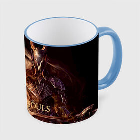Кружка 3D с принтом Dark Souls 16 в городе Новоалтайск, керамика | ёмкость 330 мл | dark souls | praise the sun | you died | дарк соулс