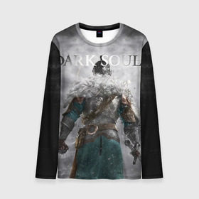 Мужской лонгслив 3D с принтом Dark Souls 20 в городе Новоалтайск, 100% полиэстер | длинные рукава, круглый вырез горловины, полуприлегающий силуэт | dark souls | praise the sun | you died | дарк соулс