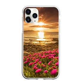 Чехол для iPhone 11 Pro Max матовый с принтом Полевые цветы 9 в городе Новоалтайск, Силикон |  | Тематика изображения на принте: поле | полевые цветы | цветы