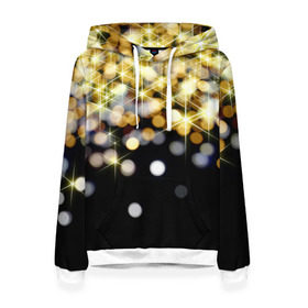 Женская толстовка 3D с принтом Блеск в городе Новоалтайск, 100% полиэстер  | двухслойный капюшон со шнурком для регулировки, мягкие манжеты на рукавах и по низу толстовки, спереди карман-кенгуру с мягким внутренним слоем. | dance | klub | блеск | клуб | на макете изображён блеск. танцы