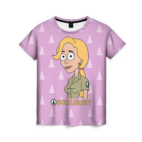 Женская футболка 3D Brickleberry: в городе Новоалтайск, 100% полиэфир ( синтетическое хлопкоподобное полотно) | прямой крой, круглый вырез горловины, длина до линии бедер | brickleberry | mult | бриклберри | мишки | мульт | мультсериал | мульфильмы | стив | этель