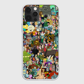 Чехол для iPhone 12 Pro Max с принтом Futurama в городе Новоалтайск, Силикон |  | Тематика изображения на принте: bender | fry | futurama | mult | бендер | бэндер | лила | мульт | мультсериал | мульфильмы | фрай | футутрама