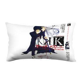 Подушка 3D антистресс с принтом Bungou Stray Dogs в городе Новоалтайск, наволочка — 100% полиэстер, наполнитель — вспененный полистирол | состоит из подушки и наволочки на молнии | anime | bungou stray dogs | бродячие псы | великий из бродячих псов | псы