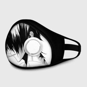 Маска из неопрена с принтом Bungou Stray Dogs в городе Новоалтайск, неопрен 100% | Форма огибающая нос. Резинки для ушей с дополнительной резинкой на затылке. Клапан для выдоха для активного дыхания при занятиях спортом. Эластичный материал маски и окантовки для лучшего растяжения и прилегания маски.  | anime | bungou stray dogs | бродячие псы | великий из бродячих псов | псы