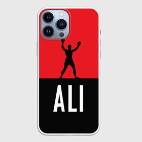 Чехол для iPhone 13 Pro Max с принтом Muhammad Ali 3 в городе Новоалтайск,  |  | Тематика изображения на принте: ali | boxing |  muhammad |  muhammad ali | али | бокс | боксер | мухамад. мухаммад | мухамед али | мухаммед | мухаммед али