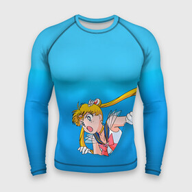 Мужской рашгард 3D с принтом Сейлормун в городе Новоалтайск,  |  | anime | sailor moon | sailormoon | аниме | красавица воин сейлор мун | сейлор мун | сейлормун | усаги | усаги цукино | цукино