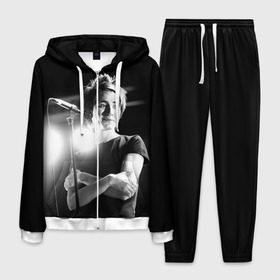 Мужской костюм 3D с принтом Земфира в городе Новоалтайск, 100% полиэстер | Манжеты и пояс оформлены тканевой резинкой, двухслойный капюшон со шнурком для регулировки, карманы спереди | zemfira | земфира | рок | русский рок