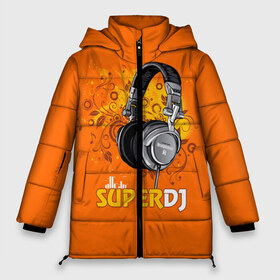 Женская зимняя куртка 3D с принтом Super DJ в городе Новоалтайск, верх — 100% полиэстер; подкладка — 100% полиэстер; утеплитель — 100% полиэстер | длина ниже бедра, силуэт Оверсайз. Есть воротник-стойка, отстегивающийся капюшон и ветрозащитная планка. 

Боковые карманы с листочкой на кнопках и внутренний карман на молнии | dj | music | диджей | клуб | музыка