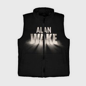 Женский жилет утепленный 3D с принтом Alan Wake в городе Новоалтайск,  |  | alan | wake | алан уэйк | игра