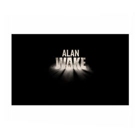 Бумага для упаковки 3D с принтом Alan Wake в городе Новоалтайск, пластик и полированная сталь | круглая форма, металлическое крепление в виде кольца | alan | wake | алан уэйк | игра