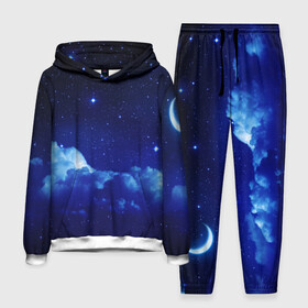 Мужской костюм 3D (с толстовкой) Звёздное небо: в городе Новоалтайск,  |  | звезды | луна | месяц | ночь