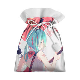 Подарочный 3D мешок с принтом Hatsune Miku в городе Новоалтайск, 100% полиэстер | Размер: 29*39 см | Тематика изображения на принте: anime | hatsune | hatsune miku | miku | music | vocaloid | аниме | мику | музыка | пение | хацунэ
