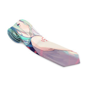 Галстук 3D с принтом Hatsune Miku в городе Новоалтайск, 100% полиэстер | Длина 148 см; Плотность 150-180 г/м2 | Тематика изображения на принте: anime | hatsune | hatsune miku | miku | music | vocaloid | аниме | мику | музыка | пение | хацунэ