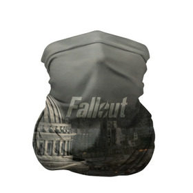 Бандана-труба 3D с принтом Fallout в городе Новоалтайск, 100% полиэстер, ткань с особыми свойствами — Activecool | плотность 150‒180 г/м2; хорошо тянется, но сохраняет форму | vault tec | фоллаут