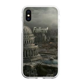 Чехол для iPhone XS Max матовый с принтом Fallout в городе Новоалтайск, Силикон | Область печати: задняя сторона чехла, без боковых панелей | vault tec | фоллаут