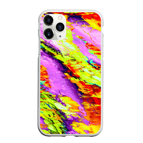 Чехол для iPhone 11 Pro Max матовый с принтом Акварельные краски в городе Новоалтайск, Силикон |  | абстракция | абстракция красок | краска | цветные