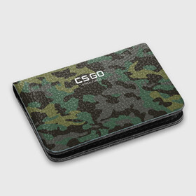 Картхолдер с принтом с принтом cs:go - Boreal Forest 3D Full (Северный лес) в городе Новоалтайск, натуральная матовая кожа | размер 7,3 х 10 см; кардхолдер имеет 4 кармана для карт; | cs | csgo | go | камуфляж | кс