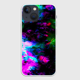 Чехол для iPhone 13 mini с принтом Цветные волны в городе Новоалтайск,  |  | абстракция | иллюзии | краска | текстуры | цветные