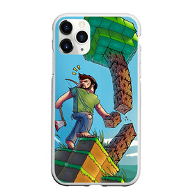 Чехол для iPhone 11 Pro матовый с принтом Майнкрафт в городе Новоалтайск, Силикон |  | game | minecraft | игры | маинкрафт | майн | майнкравт | майнкрафт