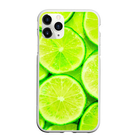 Чехол для iPhone 11 Pro Max матовый с принтом Лайм в городе Новоалтайск, Силикон |  | Тематика изображения на принте: зеленая | лайм | фрукты | цитрус