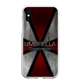 Чехол для iPhone XS Max матовый с принтом Umbrella corps в городе Новоалтайск, Силикон | Область печати: задняя сторона чехла, без боковых панелей | Тематика изображения на принте: resident evil | вирус | зомби