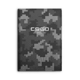 Обложка для автодокументов с принтом cs:go - Urban DDPAT 3D Full (Пиксельный камуфляж Город) в городе Новоалтайск, натуральная кожа |  размер 19,9*13 см; внутри 4 больших “конверта” для документов и один маленький отдел — туда идеально встанут права | Тематика изображения на принте: cs | csgo | go | камуфляж | кс