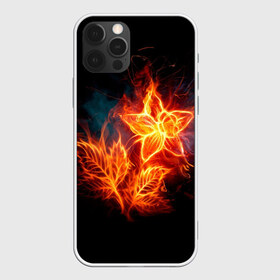 Чехол для iPhone 12 Pro Max с принтом Огненный цветок в городе Новоалтайск, Силикон |  | Тематика изображения на принте: звезда | искры | огненный цветок | огонь | пламя | пожар