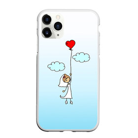 Чехол для iPhone 11 Pro Max матовый Невеста на шарике: в городе Новоалтайск, Силикон | | 14 февраля | день святого валентина | для двоих | для жены | для невесты | жена | любовь | молодожены | невеста | свадьба