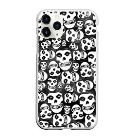 Чехол для iPhone 11 Pro матовый с принтом Misfits в городе Новоалтайск, Силикон |  | misfits | skull | swag | группа | рок | сваг | свег | свэг | череп