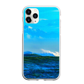 Чехол для iPhone 11 Pro матовый с принтом Море в городе Новоалтайск, Силикон |  | вода | горы | море | природа | синяя