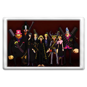 Магнит 45*70 с принтом One Piece в городе Новоалтайск, Пластик | Размер: 78*52 мм; Размер печати: 70*45 | anime | ван пис | луффи | манки | нами | ророноа зоро