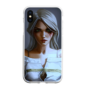 Чехол для iPhone XS Max матовый с принтом Цири в городе Новоалтайск, Силикон | Область печати: задняя сторона чехла, без боковых панелей | Тематика изображения на принте: gerald | wild hunt | witcher | ведьмак | геральд | дикая охота | цири