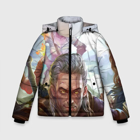 Зимняя куртка для мальчиков 3D с принтом Witcher 3 в городе Новоалтайск, ткань верха — 100% полиэстер; подклад — 100% полиэстер, утеплитель — 100% полиэстер | длина ниже бедра, удлиненная спинка, воротник стойка и отстегивающийся капюшон. Есть боковые карманы с листочкой на кнопках, утяжки по низу изделия и внутренний карман на молнии. 

Предусмотрены светоотражающий принт на спинке, радужный светоотражающий элемент на пуллере молнии и на резинке для утяжки | gerald | wild hunt | witcher | ведьмак | геральд | дикая охота