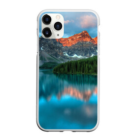 Чехол для iPhone 11 Pro матовый с принтом Неописуемая красота в городе Новоалтайск, Силикон |  | горы | канада | красота | лес | небо | облака | озеро | пейзаж | природа | речка