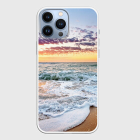 Чехол для iPhone 13 Pro Max с принтом Sunset в городе Новоалтайск,  |  | Тематика изображения на принте: закат | море | океан | пляж | рассвет | солнце