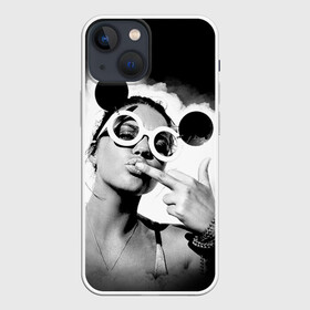 Чехол для iPhone 13 mini с принтом Девушка в очках в городе Новоалтайск,  |  | girl | hot | swag | девочки | девушки | очки | сваг | свег