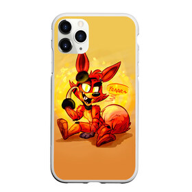 Чехол для iPhone 11 Pro матовый с принтом Foxy в городе Новоалтайск, Силикон |  | 5 ночей с фредди | 5 ночей с фреди | 5 ночей у фредди | 5 ночей у фреди | five nights at freddys | fnaf | foxy | лиса | фнаф | фредди | фреди