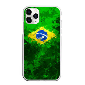 Чехол для iPhone 11 Pro матовый с принтом Бразилия в городе Новоалтайск, Силикон |  | brazil | country | бразилия | государство | страна | флаг | флаги