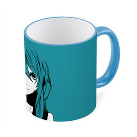 Кружка 3D с принтом Miku в городе Новоалтайск, керамика | ёмкость 330 мл | hatsune miku | miku | vocaloid hatsune miku | вокалоид мику