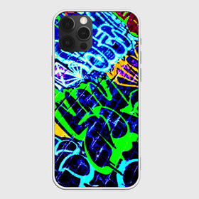 Чехол для iPhone 12 Pro Max с принтом Надписи в городе Новоалтайск, Силикон |  | Тематика изображения на принте: буквы | кирпич | рисунок | стена | цветной | яркий