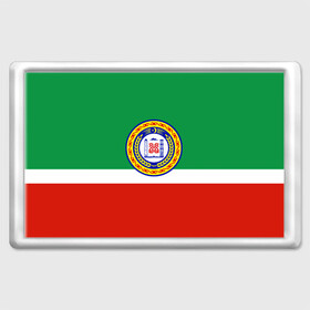 Магнит 45*70 с принтом Чеченская республика в городе Новоалтайск, Пластик | Размер: 78*52 мм; Размер печати: 70*45 | кадыров | терек | чечня