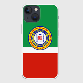 Чехол для iPhone 13 mini с принтом Чеченская республика в городе Новоалтайск,  |  | кадыров | терек | чечня