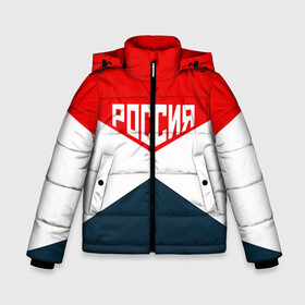 Зимняя куртка для мальчиков 3D с принтом Форма в городе Новоалтайск, ткань верха — 100% полиэстер; подклад — 100% полиэстер, утеплитель — 100% полиэстер | длина ниже бедра, удлиненная спинка, воротник стойка и отстегивающийся капюшон. Есть боковые карманы с листочкой на кнопках, утяжки по низу изделия и внутренний карман на молнии. 

Предусмотрены светоотражающий принт на спинке, радужный светоотражающий элемент на пуллере молнии и на резинке для утяжки | 2016 | олимпиада | ретро | россия | сборная | сборная россии | советский союз | ссср