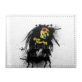 Обложка для студенческого билета с принтом Bob Marley в городе Новоалтайск, натуральная кожа | Размер: 11*8 см; Печать на всей внешней стороне | Тематика изображения на принте: bob marley | боб марли | музыка | регги | ямайка