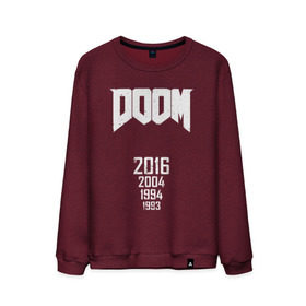 Мужской свитшот хлопок с принтом Doom 2016 в городе Новоалтайск, 100% хлопок |  | Тематика изображения на принте: 2016 | doom | дум | игра | игры | кровь | череп | черепа