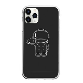 Чехол для iPhone 11 Pro матовый с принтом Космонавт 5 в городе Новоалтайск, Силикон |  | astro | moon | space monkey | star | stars | астронавт | звезды | земля | космонавт | космос | луна | скафандр