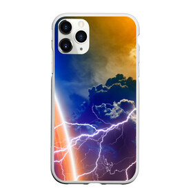 Чехол для iPhone 11 Pro матовый с принтом Гроза в городе Новоалтайск, Силикон |  | Тематика изображения на принте: гроза | красота | планета | энергия