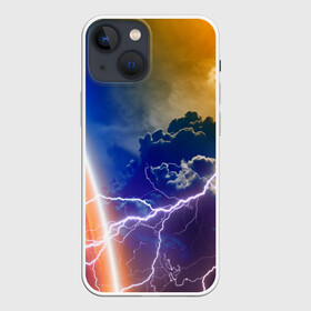Чехол для iPhone 13 mini с принтом Гроза в городе Новоалтайск,  |  | гроза | красота | планета | энергия