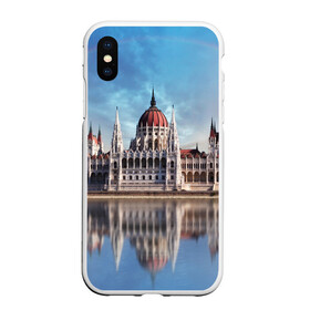 Чехол для iPhone XS Max матовый с принтом Будапешт в городе Новоалтайск, Силикон | Область печати: задняя сторона чехла, без боковых панелей | budapest | europe | hungary | будапешт | венгрия | европа | ес | отпуск | туризм