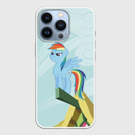 Чехол для iPhone 13 Pro с принтом Rainbow в городе Новоалтайск,  |  | Тематика изображения на принте: my little pony | луна | пинки пай | пони | рарити | рейнбоу дэш | селестия | сумеречная искорка | флаттершай | эплджек